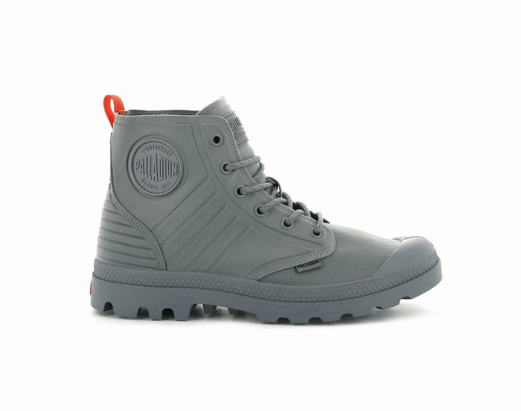 Botas Palladium Pampa Amphibian Hombre - Gris ||RHQU-42391||